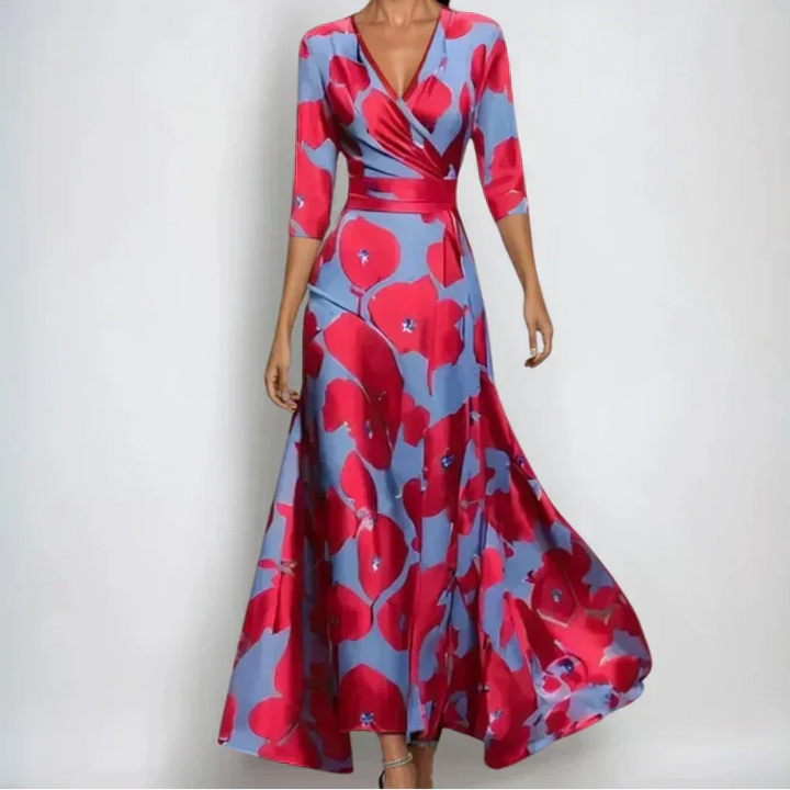 Emily | Abito Floreale Elegante