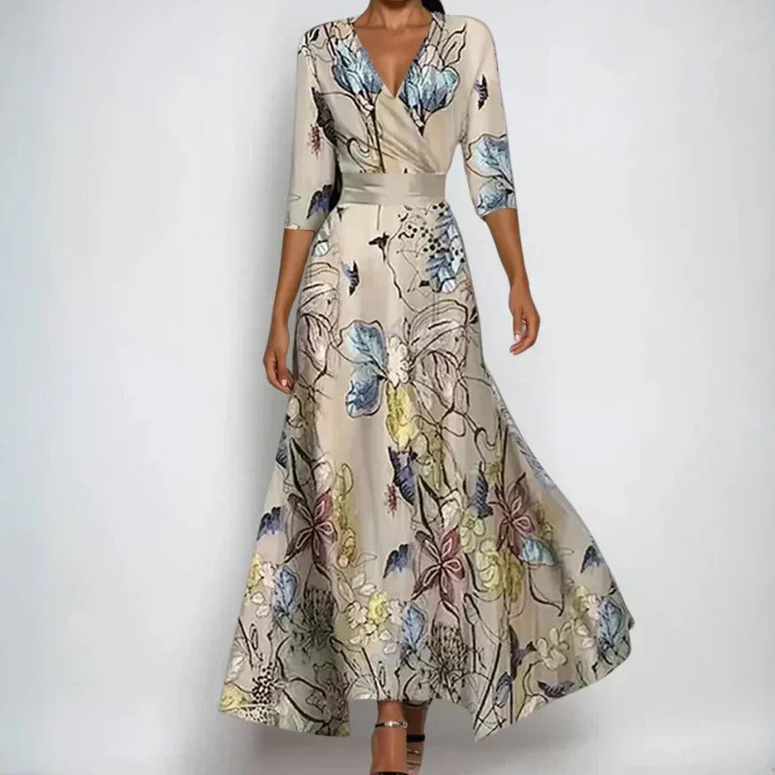 Emily | Abito Floreale Elegante