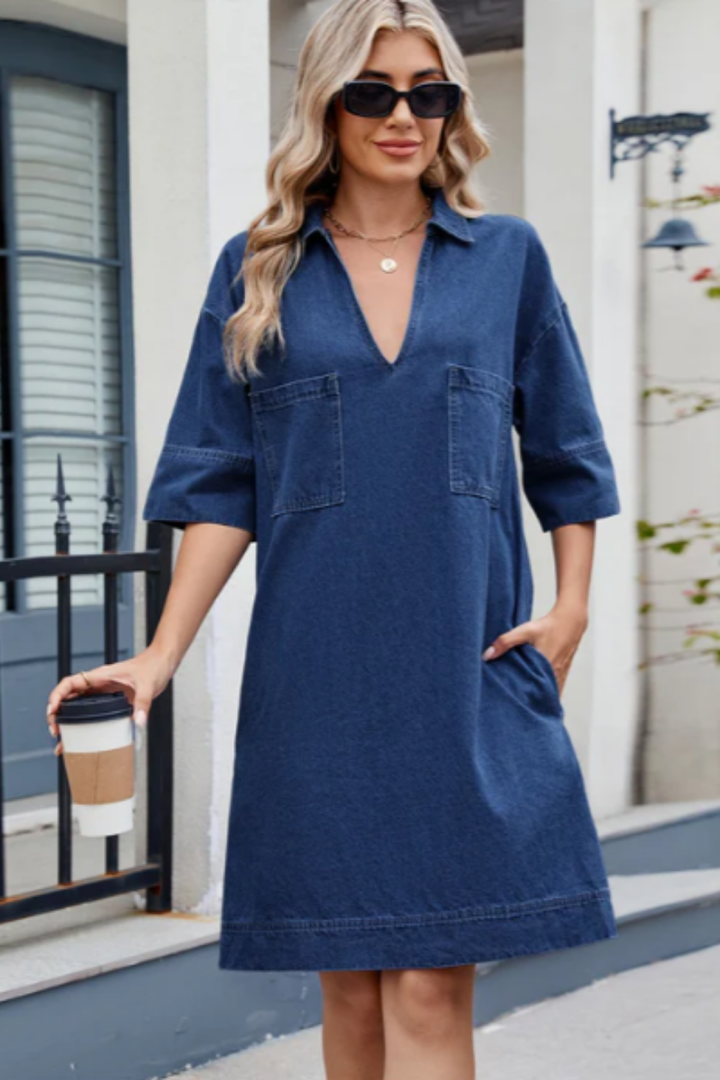Ottavia - Abito Jeans Largo