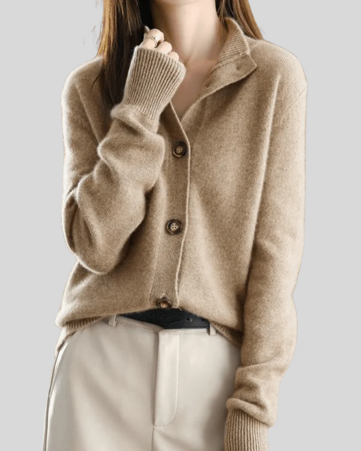Claire | Cardigan in Cashmere Stile Retrò