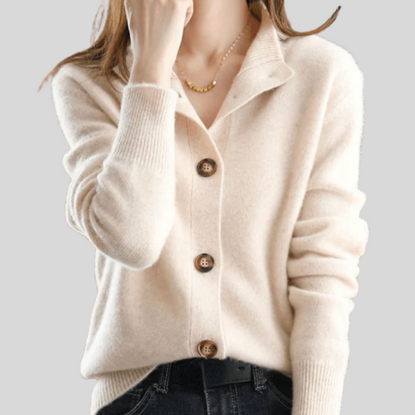 Claire | Cardigan in Cashmere Stile Retrò